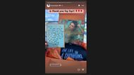 Taylor Swift gifts Teyana Taylor a The Life of a Showgirl merch box (Image via Instagram Stories)